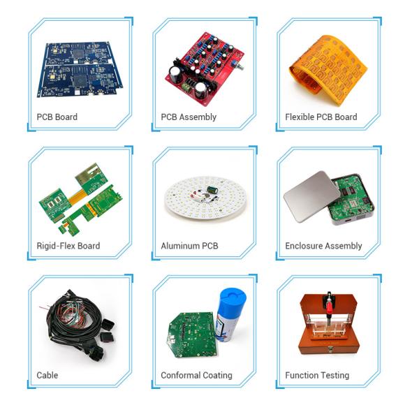 4 oz PCB Assembly Services Customized Guerbet Gerber File PCB Design