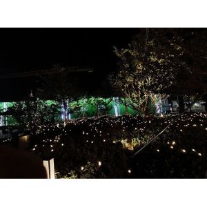 Solar Powered Outdoor Lights 2V 80mA Swaying Solar Garden Firefly Lights Firefly