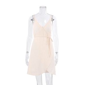 OEM maufactory  Summer Suspender Nighttime Wrapped Sexy Double Layer Gauze Pajamas Ladies' Home Service