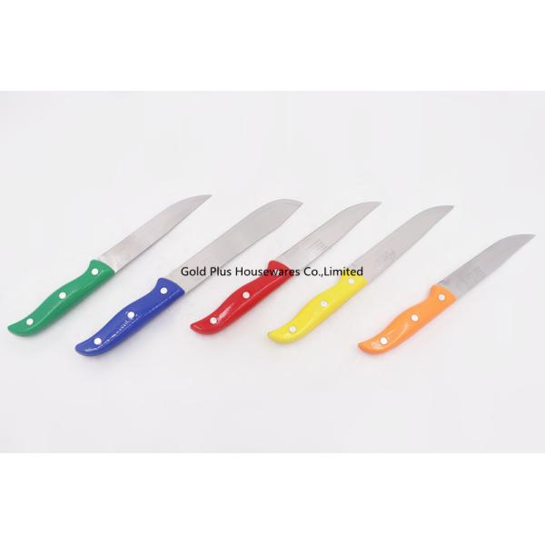 6 inches Cheap sharp cooking knife set kitchen carbon steel private label fruit