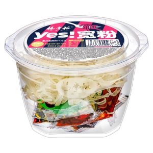 Non Fried YES Wide Instant Vermicelli With Peanut Chongqing Sour And Spicy