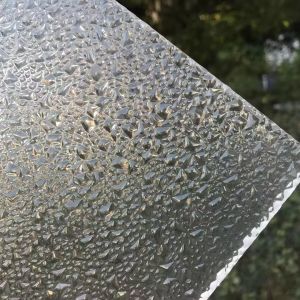 ISO9001:2008 Certified Polycarbonate Embossed Sheet with More than 5 Years