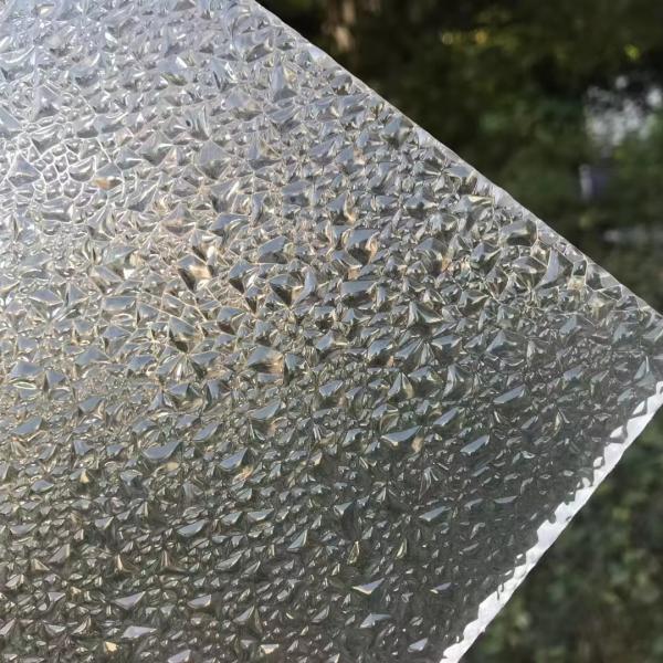 ISO9001:2008 Certified Polycarbonate Embossed Sheet with More than 5 Years