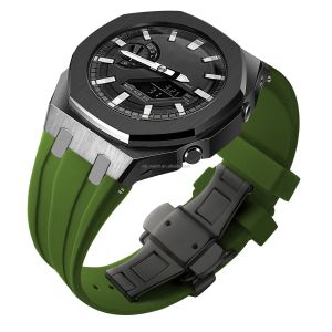 Casio Watch Modified Case Luxury Stainless Steel Watch Case And Band For Casio