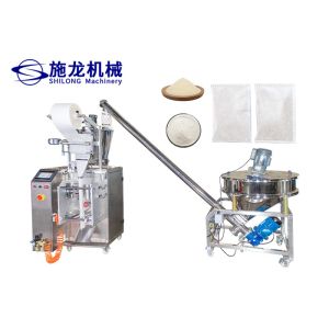Cheap 1.5kw Hot Pot Heating Non Woven Bag Packing Machine Powder Sachet Ultrasonic for sale