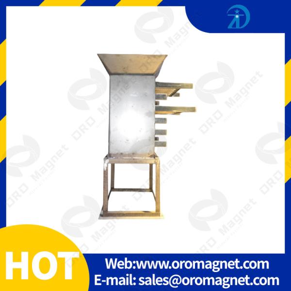 6 Layer Low Intensity Magnetic Separator 33 Piece 32mm For Food Industry