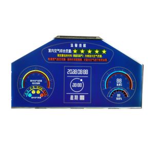 Seven Segment Customized LCD Screen 4Digit HTN Mode For Fuel Dispenser Machine