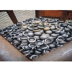 China SCH10 Galvanized Carbon Steel Pipe Cap  Black Paint  SCH20 SCH30 SCH40 Seamless  welded Sandblasting on sale