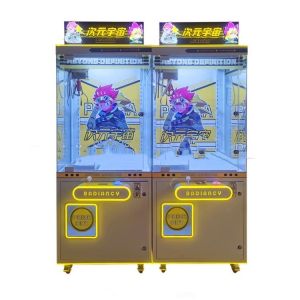 Bill Acceptor Coin Operated Doll Park Claw Machine Toy Vending Arcade Crane