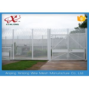Pvc Coated Galvanised Security Fencing For Homes ALL RAL Color Easy Install