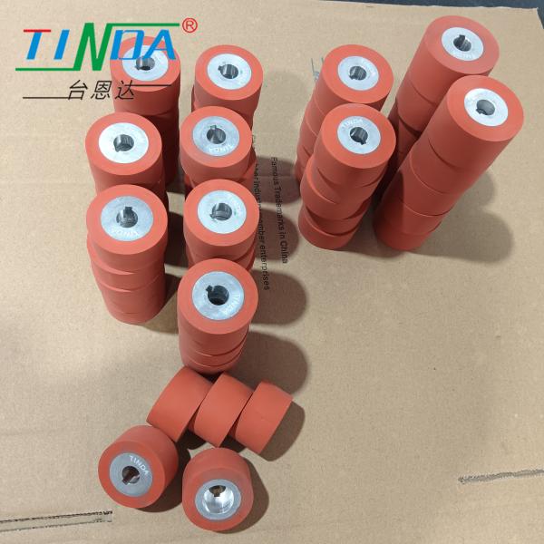 Quality Noise Reduction and Wear Resistant Rubber Feed Rollers for High Temperature Applications in  Seam Seaming Machine wholesale