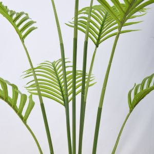 PONY Artificial Floor Palm Tree Indoor Decor Potted No Water Natural Look