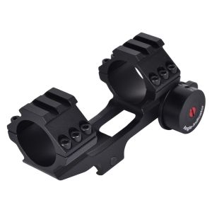 Scope Mount Matte Black Finish Dual Rings Bubble Level and Angle Indicator for