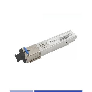 Cheap BIDI SFP Module Transceiver 1.25G Singlemode 1550nm-TX/1310nm-RX SMF SC Simplex 20KM for sale