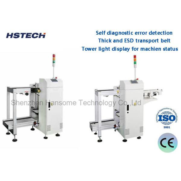 Quality Thick And ESD Transport Belt Self Diagnostic Error Detection PCB Loader Unloader wholesale
