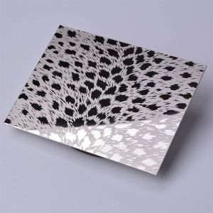 China 2000mm Color Stainless Steel Plate Mirror 304L 304 316 PVD Etching on sale