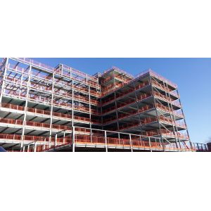 Steel Wire Mesh Fence Used For Edge Fall Protection Barrier