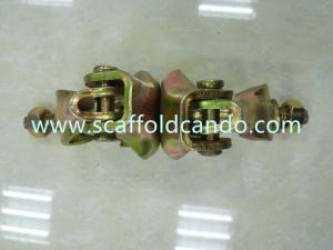 Cheap Drop forged pressed Q235 scaffold swivel clamp rotation coupler with BS1139,EN74,AS1576,JIS for OD48mm pipe in scaffolds for sale