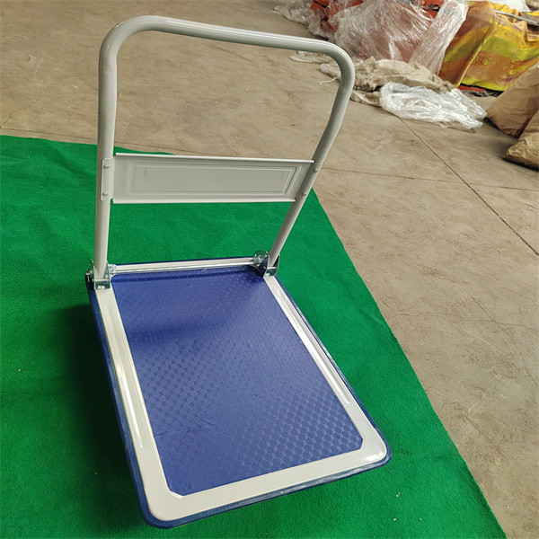 Quality Thickened Folding Platform Cart Functional Net Enclosure Rolling Flatbed Cart wholesale