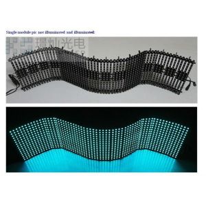 P20 LED Curtain Display For Advertising 3000 Nits Brightness