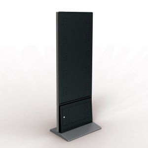 Floor Standing Digital Signage Advertising and Display Kiosk With Wheels