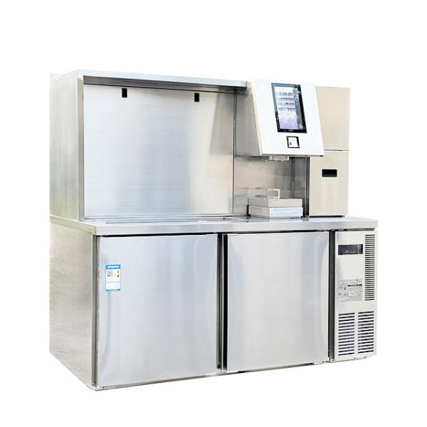 Custom Milk Tea Bubble Tea Stainless Steel Prep Table Work Bench With Android