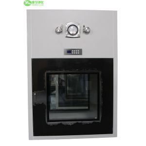Airtight Interlock Cleanroom Pass Box Transfer Hatch SAS UV Sterilization