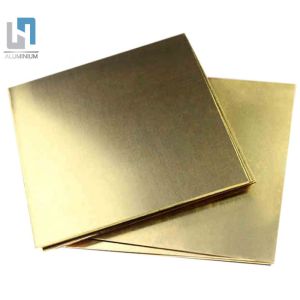 China H62 H65 Brass Plate 5mm , thin brass sheet C67400 for thermal devices on sale