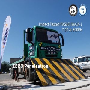 Impact Test Standard Automatic Security Post Automatic Traffic Bollards