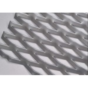 L Shaped Frame Hot Dipped Galvanized Aluminum Expanded Mesh Sheet For Decoration