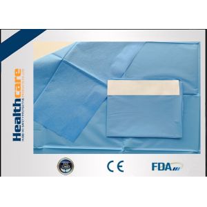 SMS Single Plain Disposable Surgical Drapes , Comfortable Medical Drapes