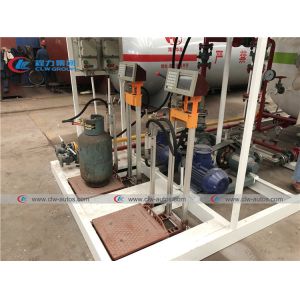 10Ton LPG Skid Station Use Gas Cylinder Filling Scales with Digital Display