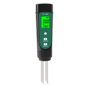 3in1 Soil Tester Kit EC 0.01-20.00ms/cm Moisture Temperature Meter For Garden