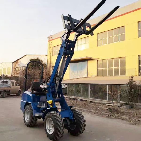 Quality Hydrostatic Small Wheel Loader With 40l Hydraulic And Transmission System wholesale
