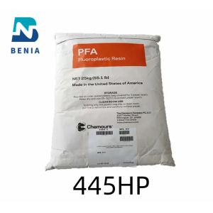 Dupont PFA 445HP Perfluoroalkoxy PFA Fluoroplastic Resin Pellet Form For Pipe Linings