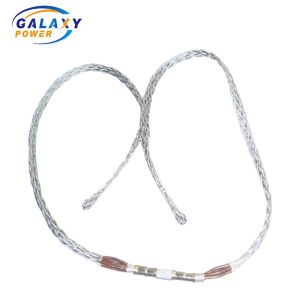 China Double Head Type Mesh Sock Joints 25KN Cable Sleeve Connector on sale