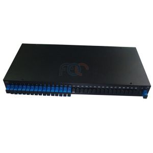 Rack Mount FTTP Fiber PLC Splitter PON LAN Low PDL FTTH PLC Splitter