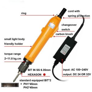 China Brushless powerful torque Full auto shut off Electric screwdriver on sale