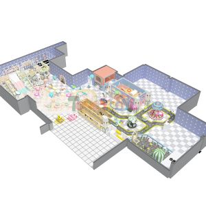 Indoor Playground Equipment Soft Children Playground For Shopping Malls