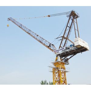 Luffing Small Tower Crane Boom 8 10 Ton Mini Crane Lifting Mobile