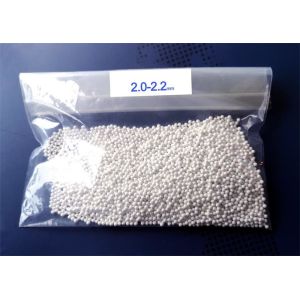 Size 2.0-2.2mm ZrO2 65% Zirconium Silicate Grinding Media For Paint coating