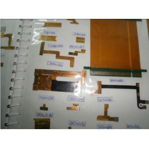 Cheap Yellow Inner FPC Flexible PCB Board With 3M Adhesive Polyimide 1.6MM Thickness for sale