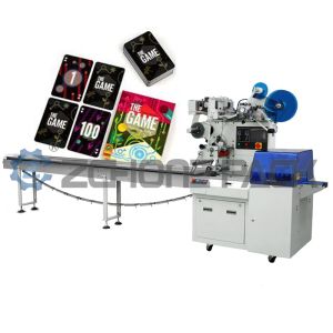 Card Stickers Memory Game Cards Pillow Pouch Packaging Machine