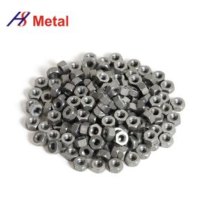 ASTM B387 99.95% Molybdenum Products Min Molybdenum Hex Nuts