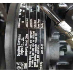 LC50 17 Ton Front Wheel Loader Cummins Diesel Engine 6CTA8.3-C For Home