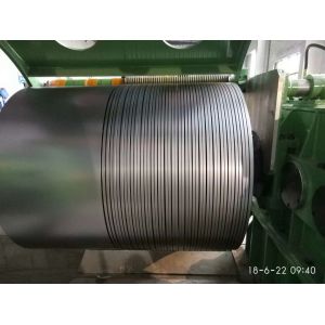 GI PPGI Coil Slitting Line / Galvanized Steel Strips Metal Slitting Machine For