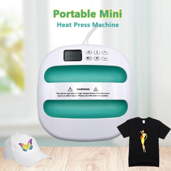 Factory Handheld Portable Mini Heat Press Machine Easy Press for T-shirts