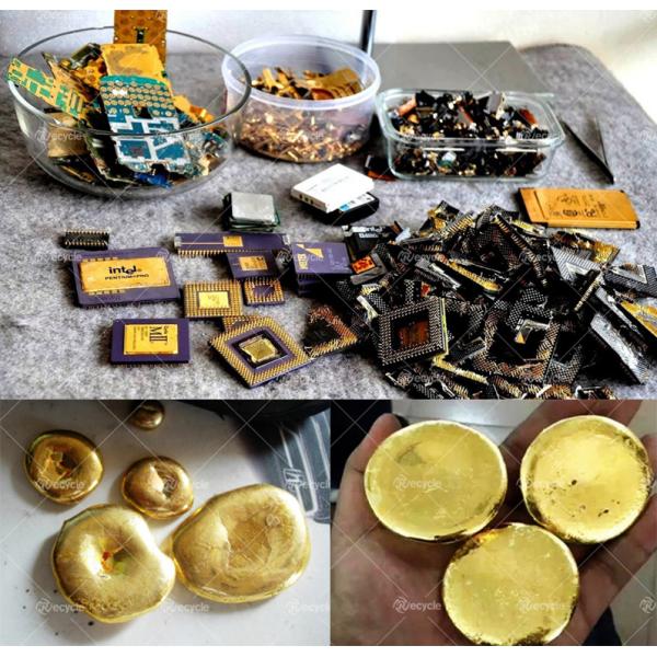 Fully Automatic E Waste Recycling Line Surface Gold Stripping Machine