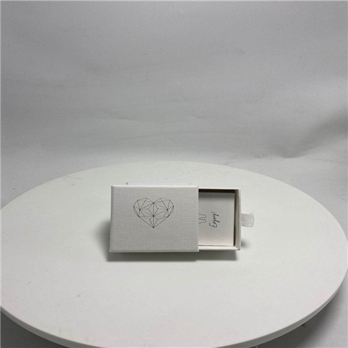 Quality Recyclable Bronzing Drawer type Jewellery Packing Box wholesale