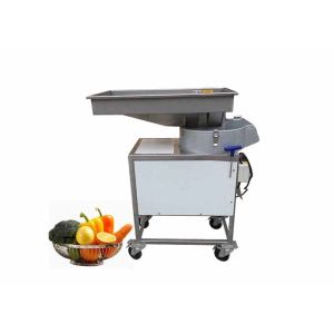 600KG/H Fruit Processing Equipment Block Apple Potato Cube Cutter